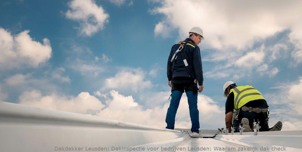 Dakinspectie voor bedrijven Leusden: Waarom zakelijk dak check