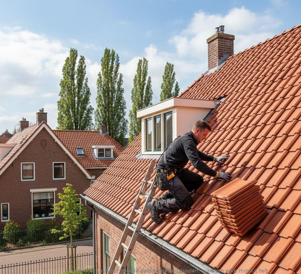 Snelle dakreparatie Leusden: waarom elke minuut telt